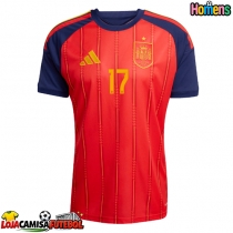 Camisa de Futebol Espanha Nico Williams #17 Equipamento Principal Mundo 2026 Manga Curta